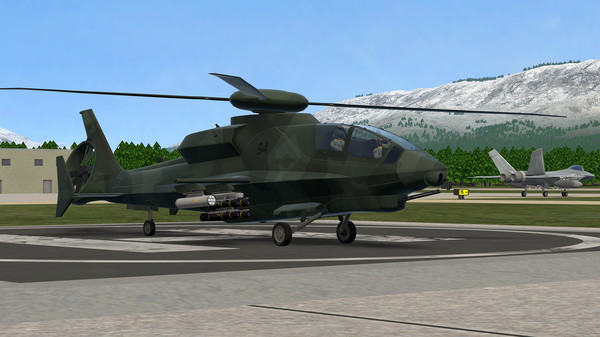 Screenshot 1 of VTOL VR: AH-94 Attack Helicopter