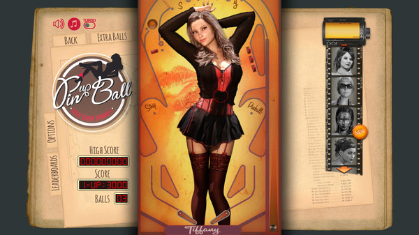 Screenshot 1 of Pinup Ball - Sexy Strip Pinball