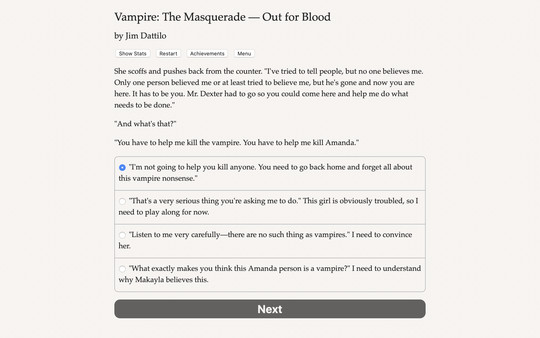 Screenshot 2 of Vampire: The Masquerade — Out for Blood