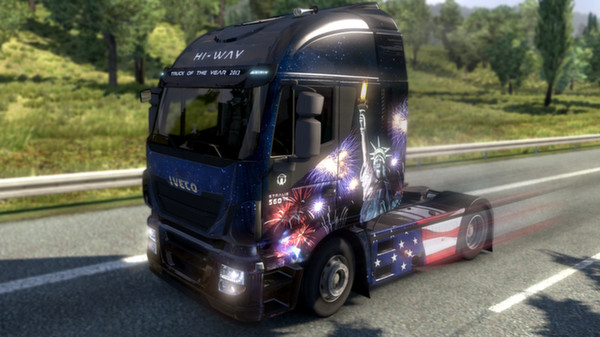 Screenshot 1 of Euro Truck Simulator 2 - USA Paint Jobs Pack