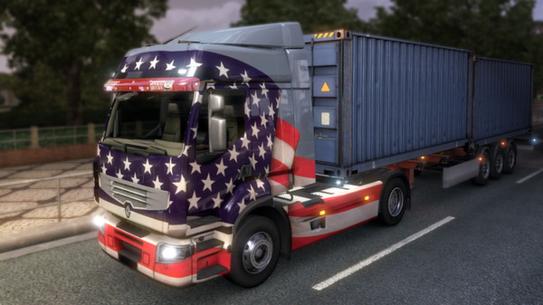 Screenshot 4 of Euro Truck Simulator 2 - USA Paint Jobs Pack