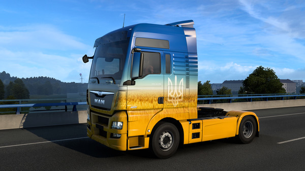 Screenshot 1 of Euro Truck Simulator 2 - Ukrainian Paint Jobs Pack