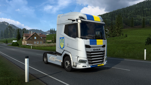 Screenshot 2 of Euro Truck Simulator 2 - Ukrainian Paint Jobs Pack