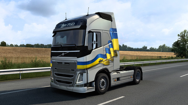 Screenshot 3 of Euro Truck Simulator 2 - Ukrainian Paint Jobs Pack