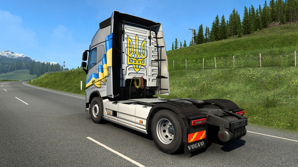 Screenshot 5 of Euro Truck Simulator 2 - Ukrainian Paint Jobs Pack