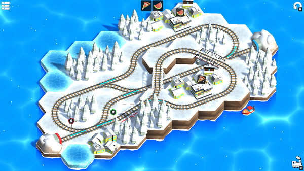 Screenshot 3 of Railway Islands - Puzzle