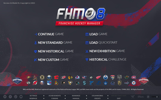 Screenshot 2 of Franchise Hockey Manager 8