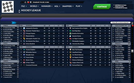 Screenshot 19 of Franchise Hockey Manager 8