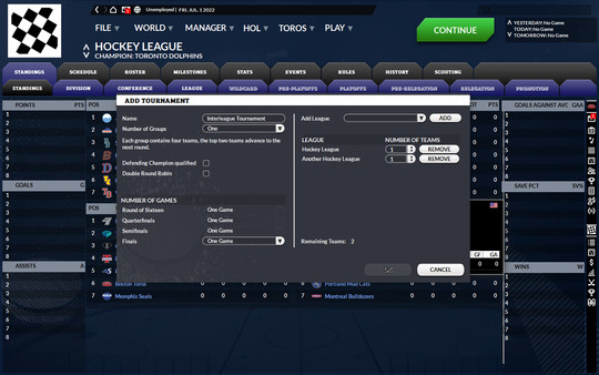 Screenshot 21 of Franchise Hockey Manager 8