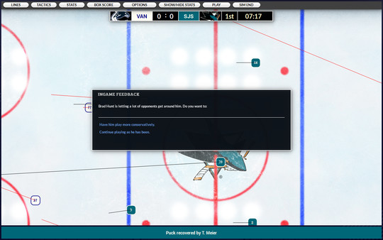 Screenshot 4 of Franchise Hockey Manager 8