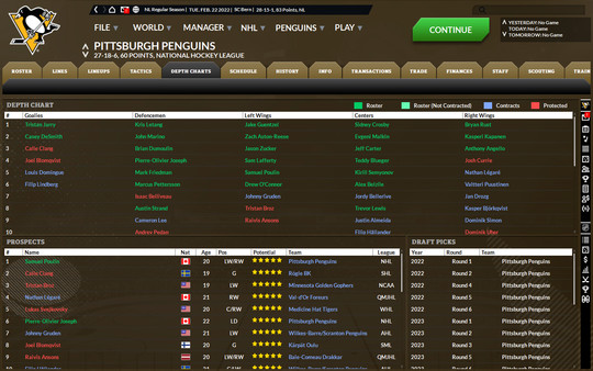 Screenshot 8 of Franchise Hockey Manager 8