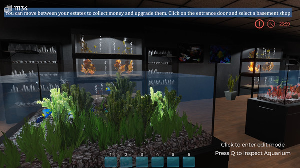 Screenshot 16 of Aquarist - build aquariums, grow fish, develop your business!