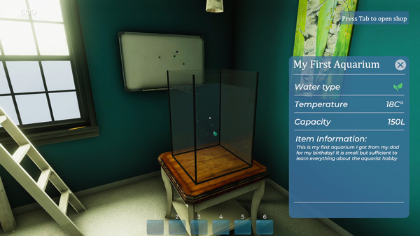 Screenshot 3 of Aquarist - build aquariums, grow fish, develop your business!