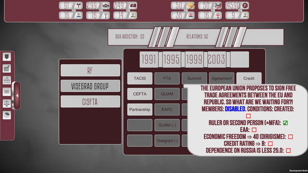 Screenshot 2 of Collapse: A Political Simulator