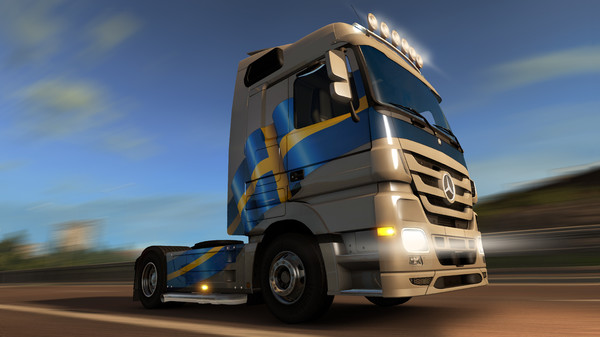 Screenshot 3 of Euro Truck Simulator 2 - Swedish Paint Jobs Pack