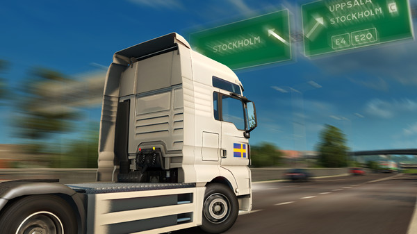 Screenshot 4 of Euro Truck Simulator 2 - Swedish Paint Jobs Pack