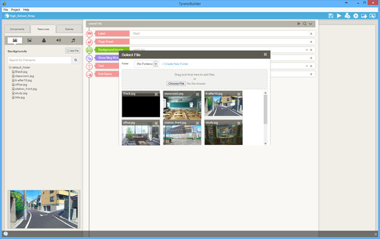 Screenshot 8 of TyranoBuilder Visual Novel Studio