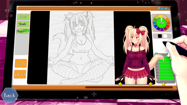 Screenshot 11 of Anime Artist: Tiffy’s Notty Secret