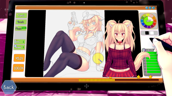 Screenshot 9 of Anime Artist: Tiffy’s Notty Secret