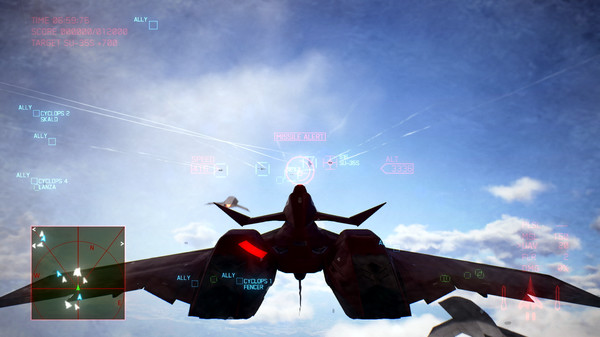 Screenshot 7 of ACE COMBAT™ 7: SKIES UNKNOWN - ADF-11F Raven Set