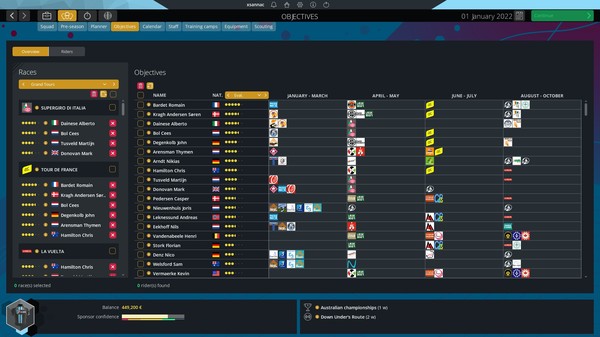 Screenshot 4 of Pro Cycling Manager 2022