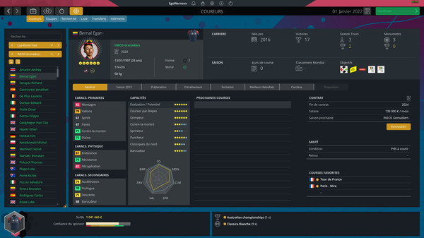 Screenshot 7 of Pro Cycling Manager 2022