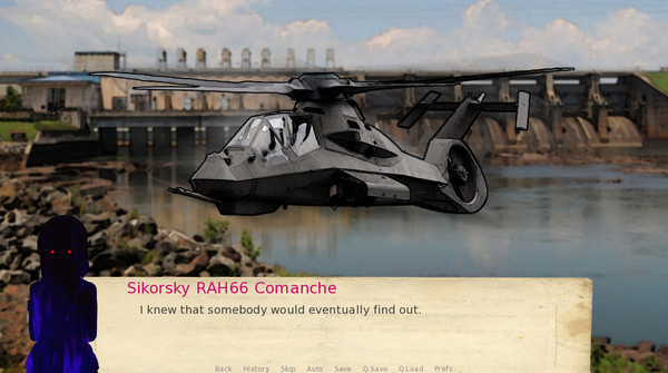 Screenshot 1 of Attack Helicopter Dating Simulator