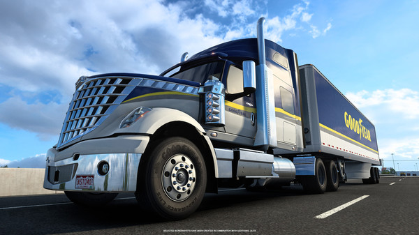 Screenshot 2 of American Truck Simulator - Goodyear Tires Pack