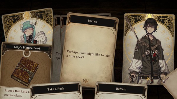 Screenshot 1 of Voice of Cards: The Forsaken Maiden