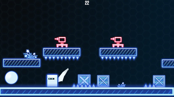 Screenshot 1 of 2D Neon Cube