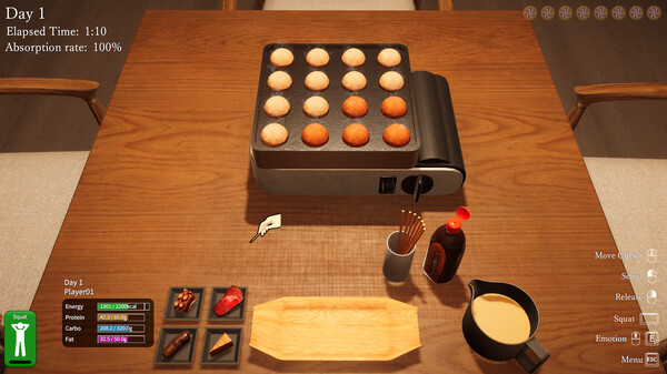 Screenshot 4 of Takoyaki Party Survival