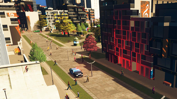 Screenshot 1 of Cities: Skylines - Plazas & Promenades