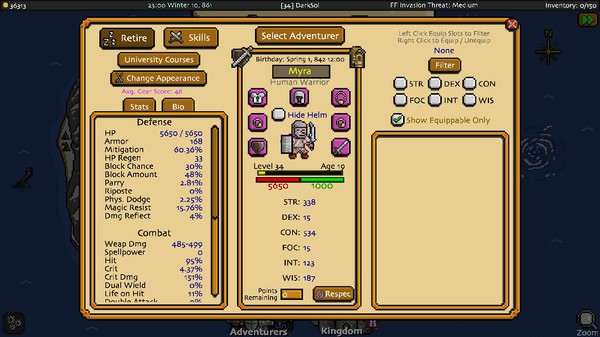 Screenshot 14 of Adventurer Manager