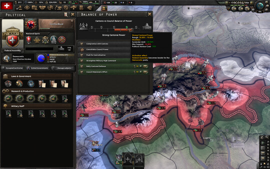 Screenshot 3 of Expansion - Hearts of Iron IV: By Blood Alone