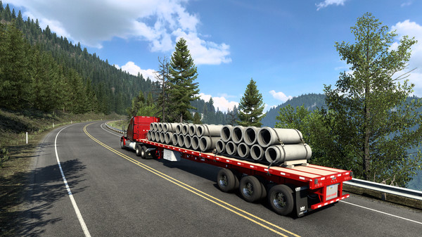 Screenshot 12 of American Truck Simulator - Lode King & Prestige Trailers Pack