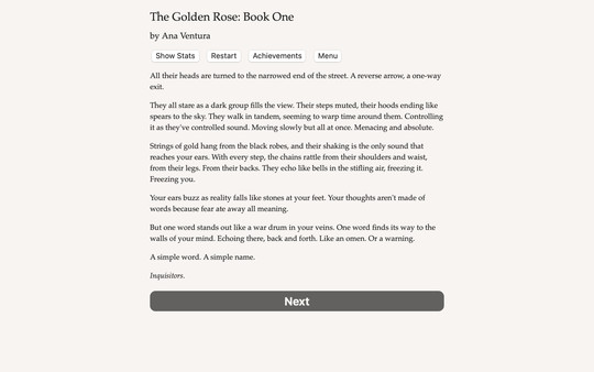 Screenshot 1 of The Golden Rose: Book One