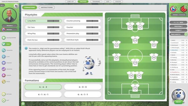 Screenshot 8 of GOAL! The Club Manager