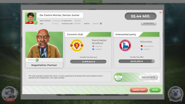 Screenshot 10 of GOAL! The Club Manager