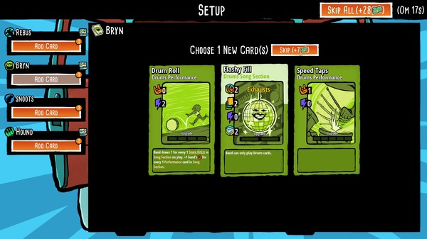 Screenshot 11 of Battle Bands: Rock & Roll Deckbuilder