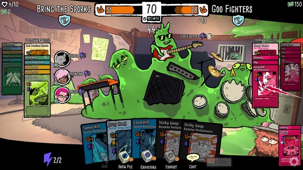 Screenshot 13 of Battle Bands: Rock & Roll Deckbuilder