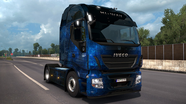 Screenshot 2 of Euro Truck Simulator 2 - Space Paint Jobs Pack