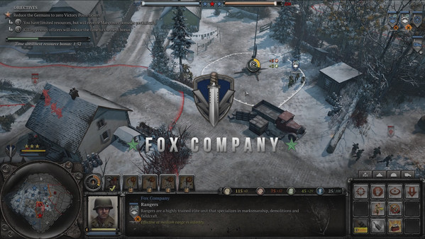 Screenshot 1 of Company of Heroes 2 - Ardennes Assault: Fox Company Rangers