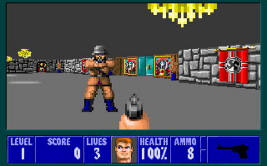 Screenshot 4 of Wolfenstein 3D
