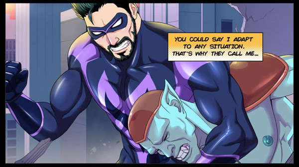 Screenshot 15 of Mister Versatile: A Gay Superhero Visual Novel