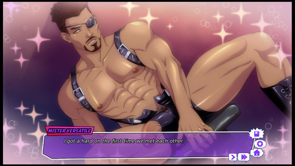 Screenshot 3 of Mister Versatile: A Gay Superhero Visual Novel