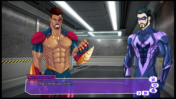 Screenshot 6 of Mister Versatile: A Gay Superhero Visual Novel