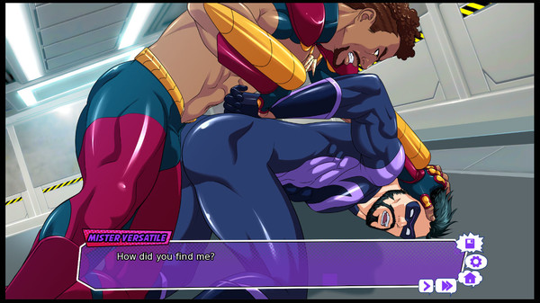 Screenshot 7 of Mister Versatile: A Gay Superhero Visual Novel