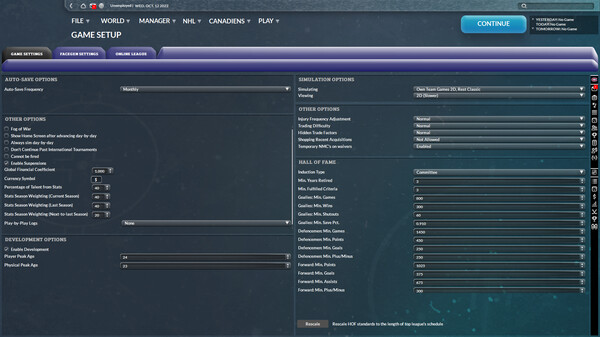 Screenshot 17 of Franchise Hockey Manager 9