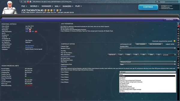 Screenshot 21 of Franchise Hockey Manager 9