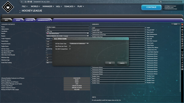 Screenshot 6 of Franchise Hockey Manager 9